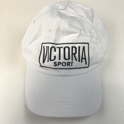 NWT Victorias Secret Victoria Sport White Black Baseball Cap Hat 82 667543989843 eb-12841863